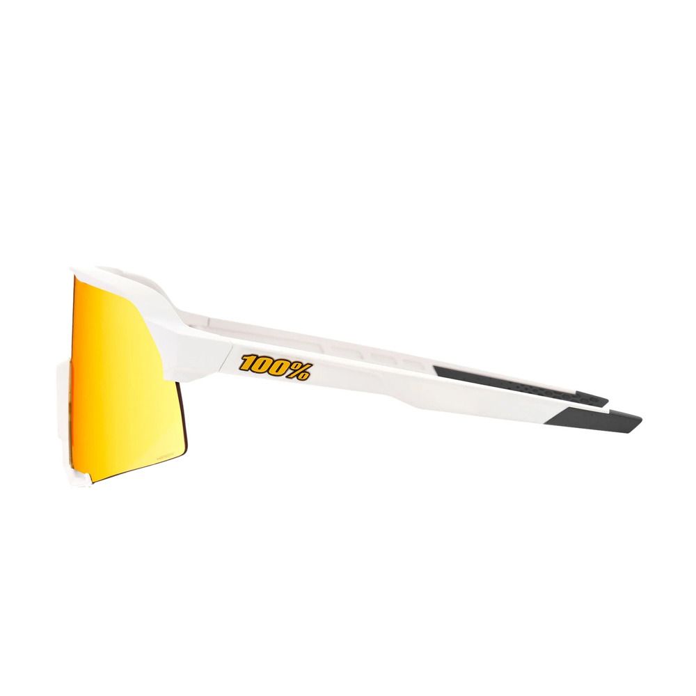 100 percent S3 - Lunettes de soleil matte black/hiper blue multilayer mirror