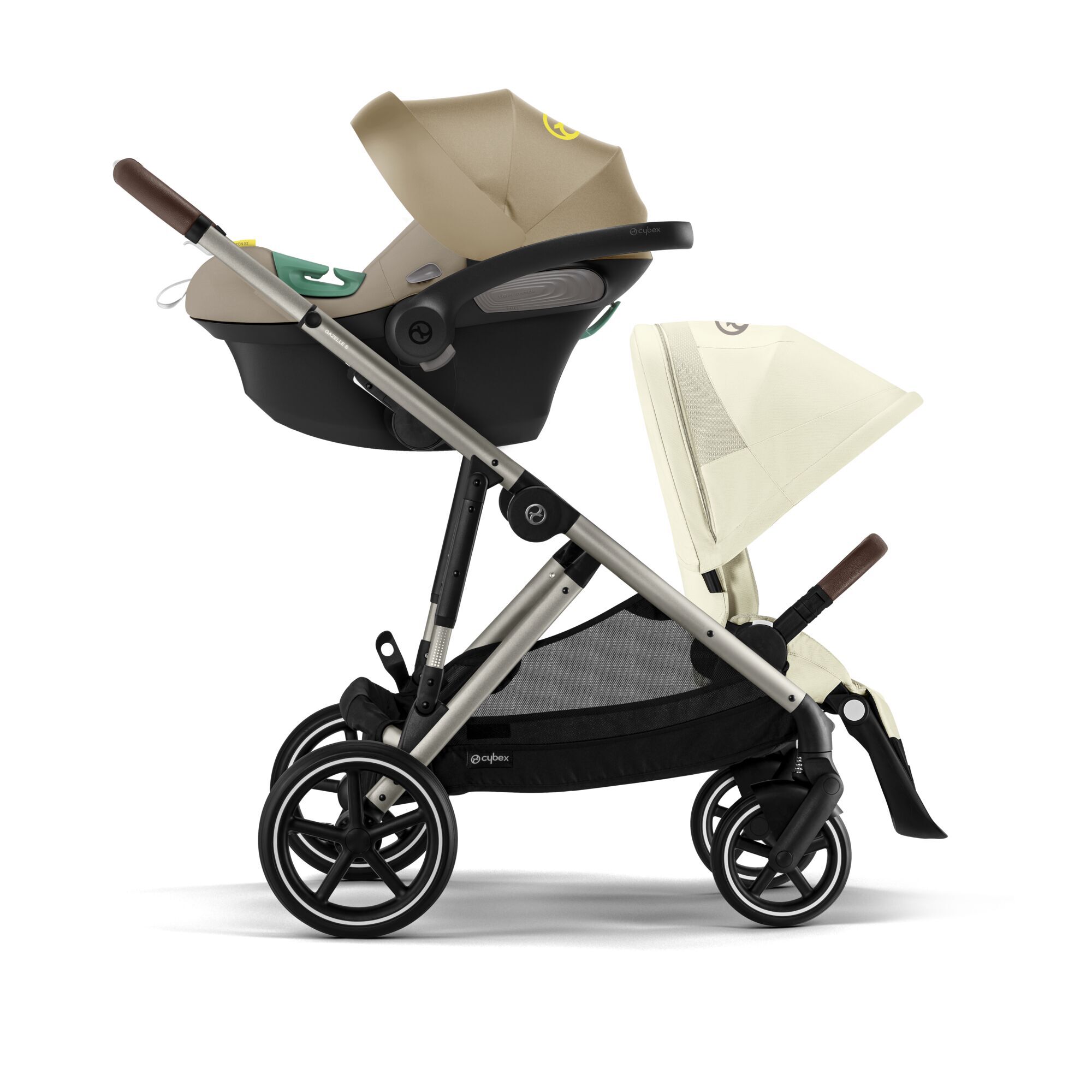 Gazelle S Seashell Beige (Taupe Frame)