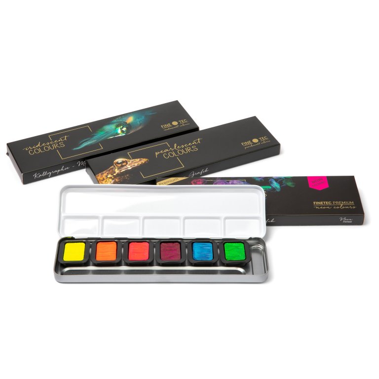 Finetec Aquarellfarbe Set