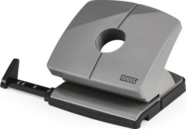 Novus Office 025-0656 Kontorhullemaskine Grå