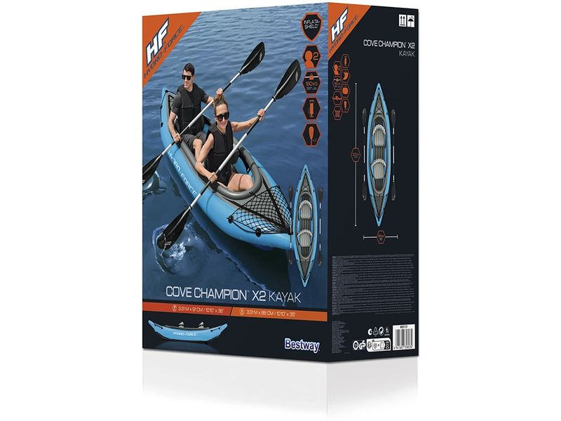 Bestway Hydro-Force Kajak-Set Cove Champion X2 Kajak