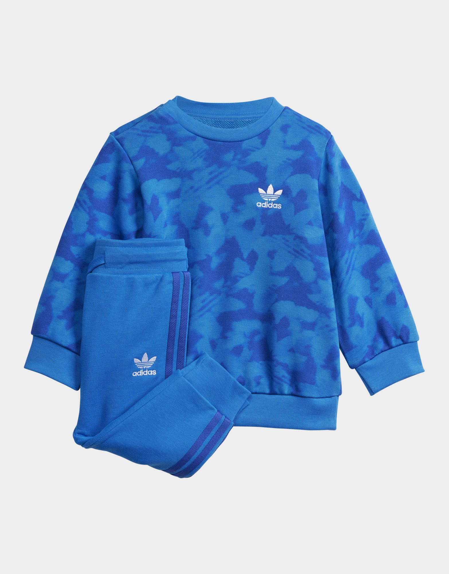 adidas Ensemble été sweat-shirt ras-du-cou imprimé intégral