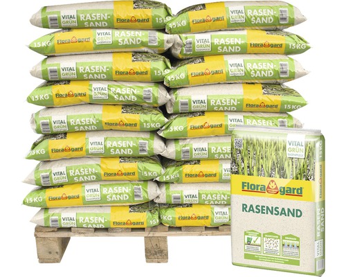 Floragard gazonzand (34 zakken x 15 liter = 0,51 m³) 1 pallet
