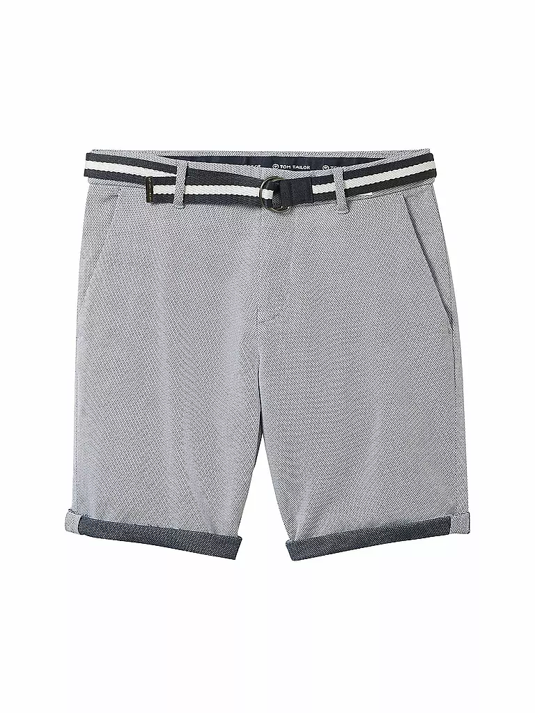 TOM TAILOR Shorts Slim Fit grau