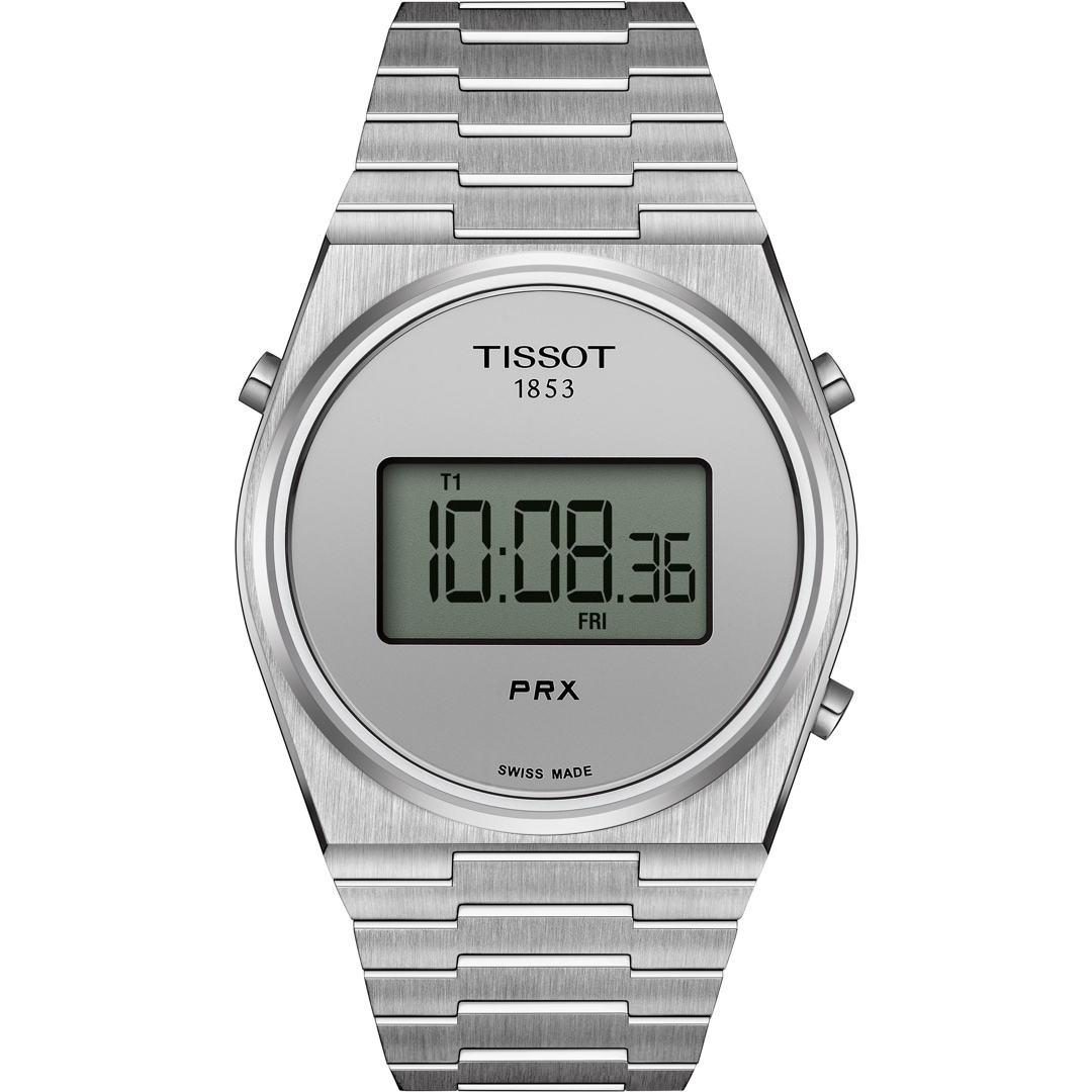 Tissot PRX 40 Digital Silbrig