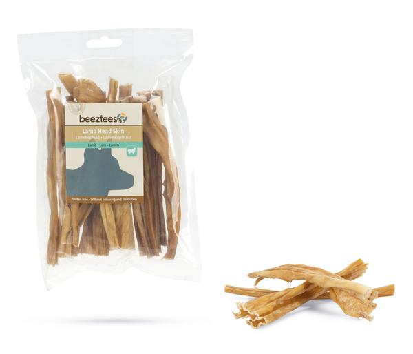 beeztees Hundesnack Lammkopfhaut