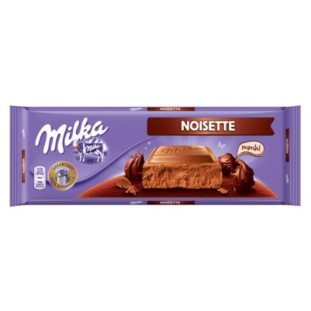 MILKA Tafelschokolade Noisette Tafel 270g MHD:5.8.25