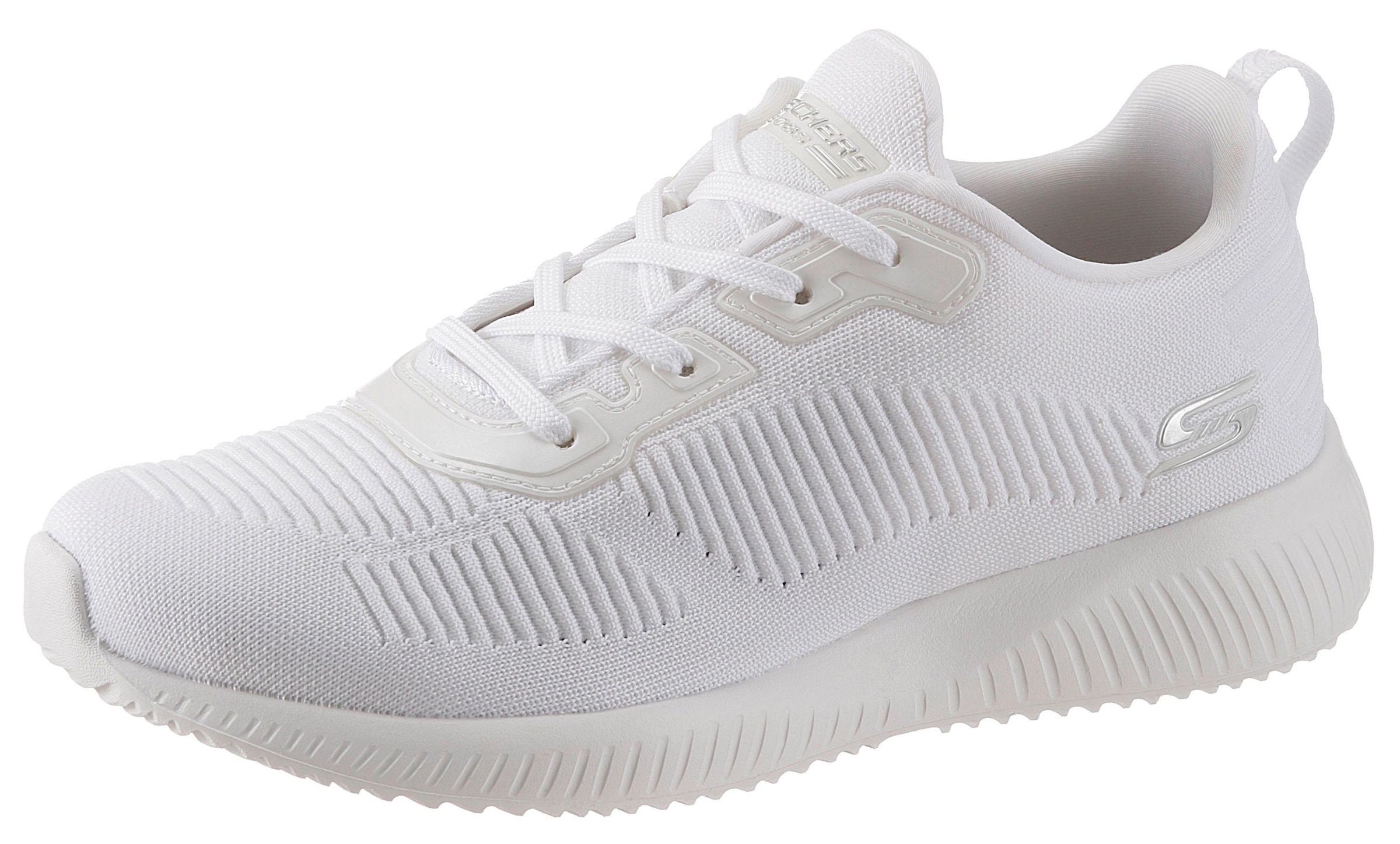 Skechers Sneaker »Bobs Squad - Tough Talk«  Freizeitschuh, Halbschuh, Schnürschuh mit Skech-Knit