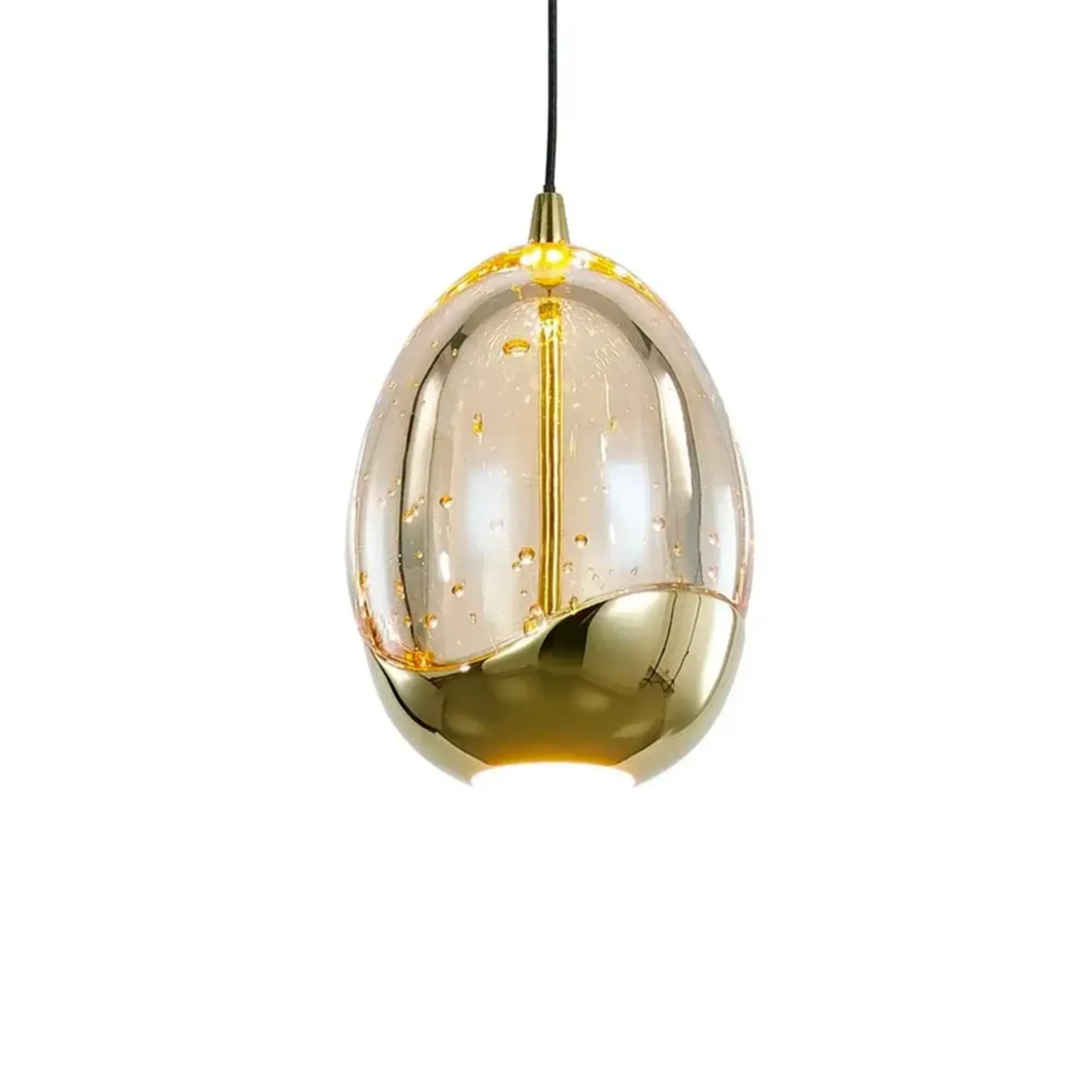 GOLDEN EGG OVAAL 8-LICHTS ZWART
