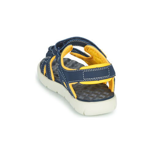Timberland - PERKINS ROW 2-STRAP - Bleu / Jaune