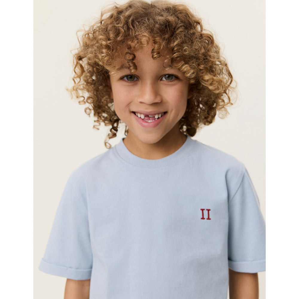 Køb Les Deux Kids Blue Fog Norregaard Contrast T-Shirt