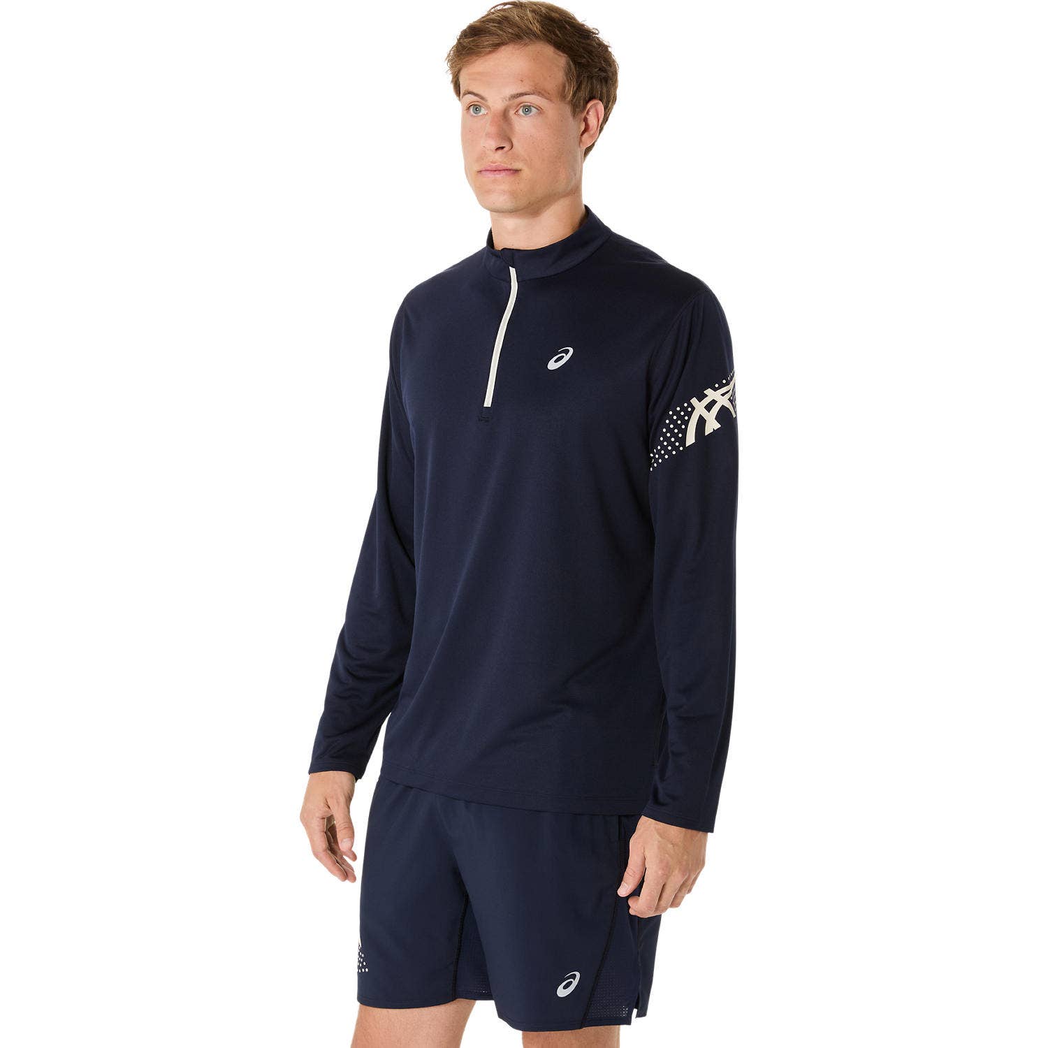 ASICS  Icon 1/2 Long Sleeve Zip-top Heren