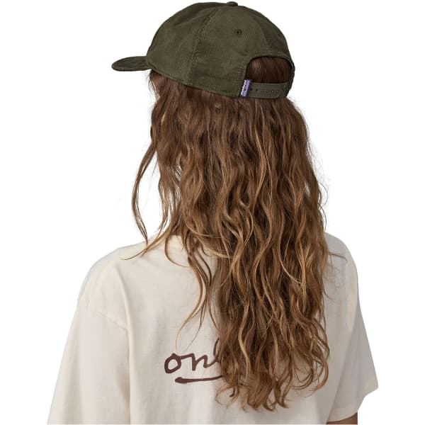 Casquette PATAGONIA CORDUROY CAP EARTH CURRENTS PATCH: PINE NEEDLE GREEN
