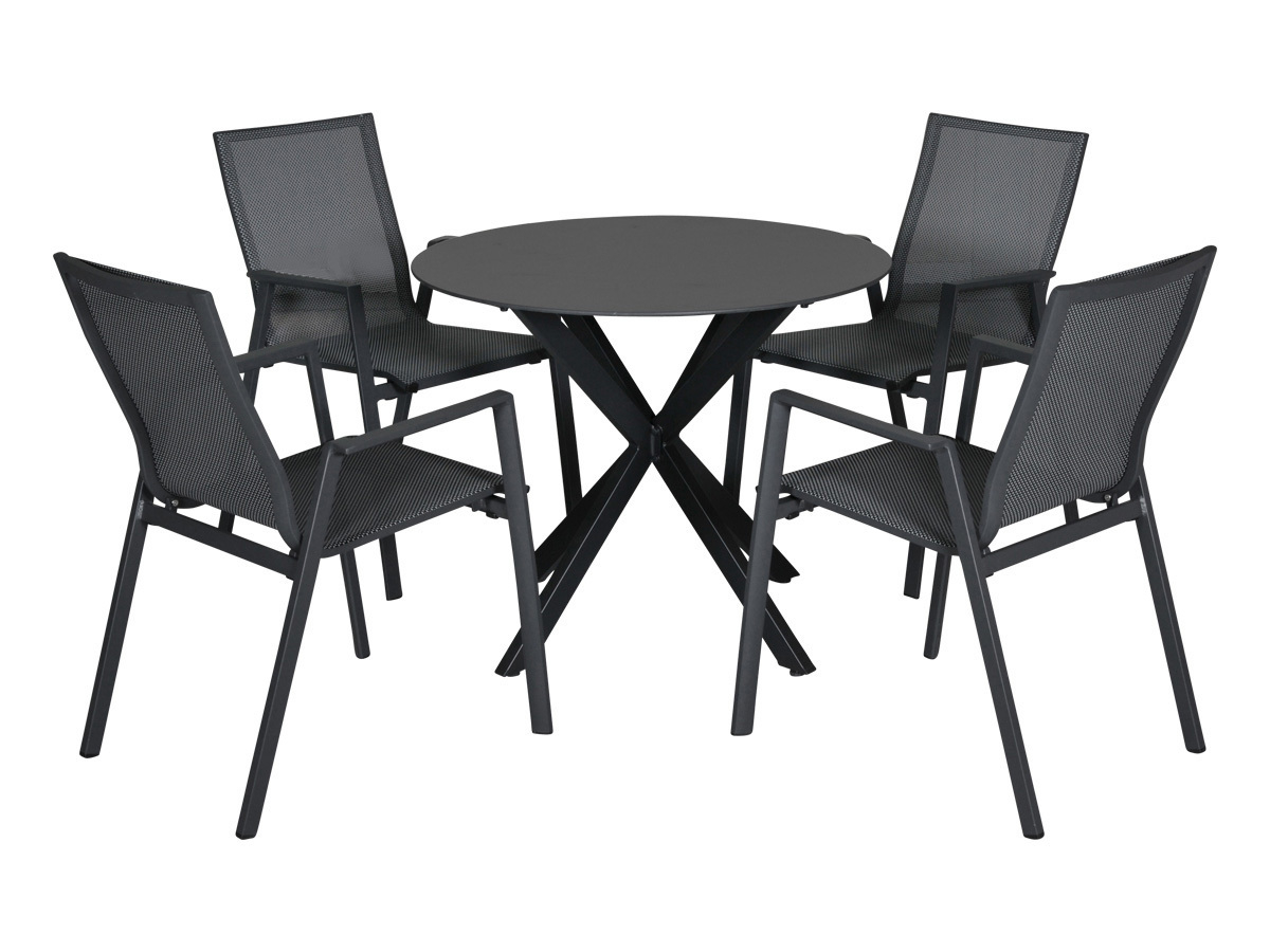 Outdoor Feelings Daurada Rhone Ø90 diningset