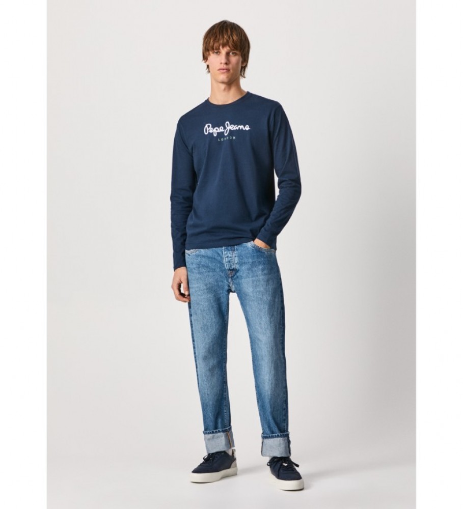 Pepe Jeans Camiseta Eggo Largo N azul marinho