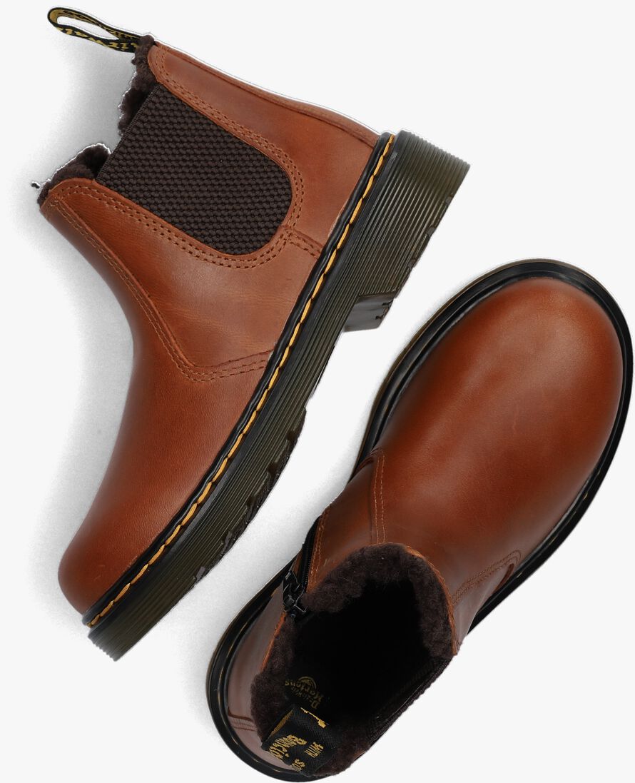 DR MARTENS bruine dr martens chelsea boots 2976 leonore k
