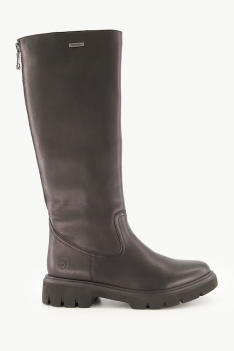 Remonte Lederstiefel, Zipper, Lammwollfutter, Weite G