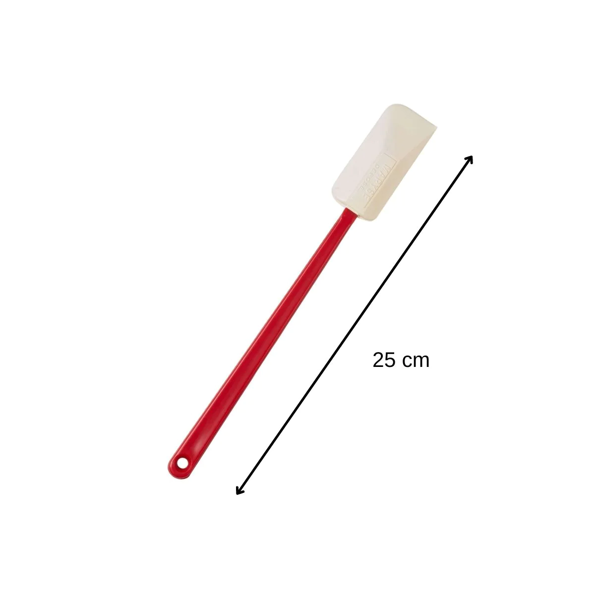 Maryse de pâtisserie et de cuisine 25 cm manche en plastique Fackelman