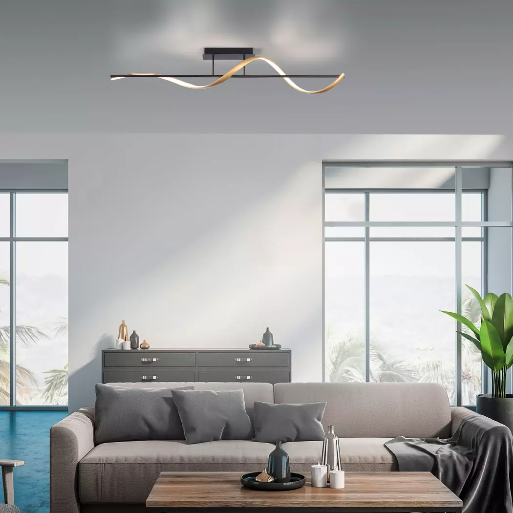 LED-Deckenleuchte Q-Swing