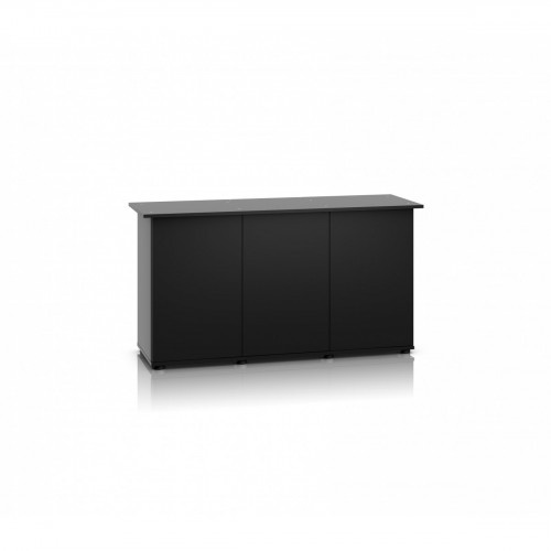 Mesa Juwel Rio de madeira branca com 3 portas para aquários.