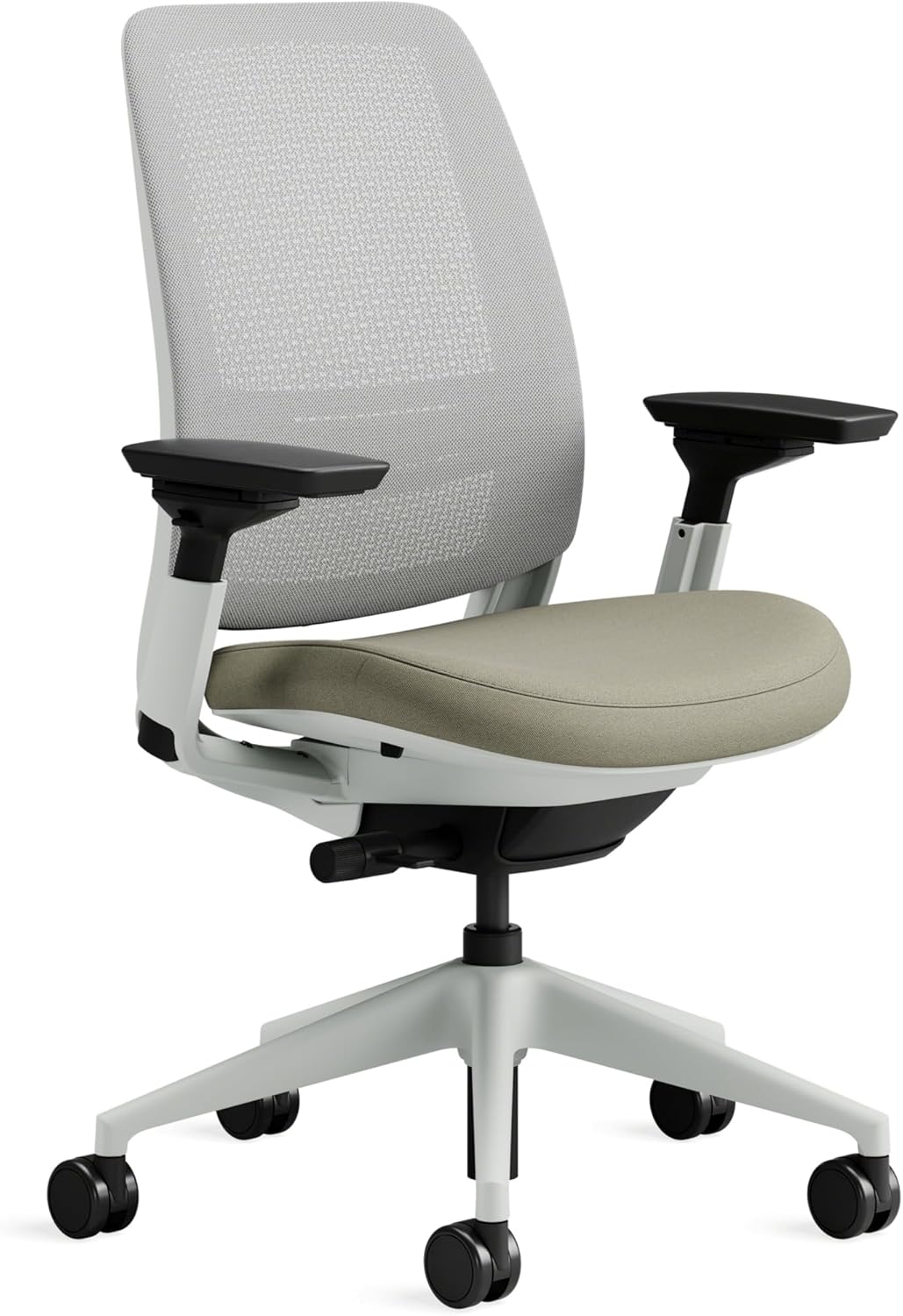 Steelcase Series 2 Ergonomischer Bürostuhl mit LiveBack Lumbalstütze und 4D-Armlehnen Trüffel, 72 x 64 x 101
