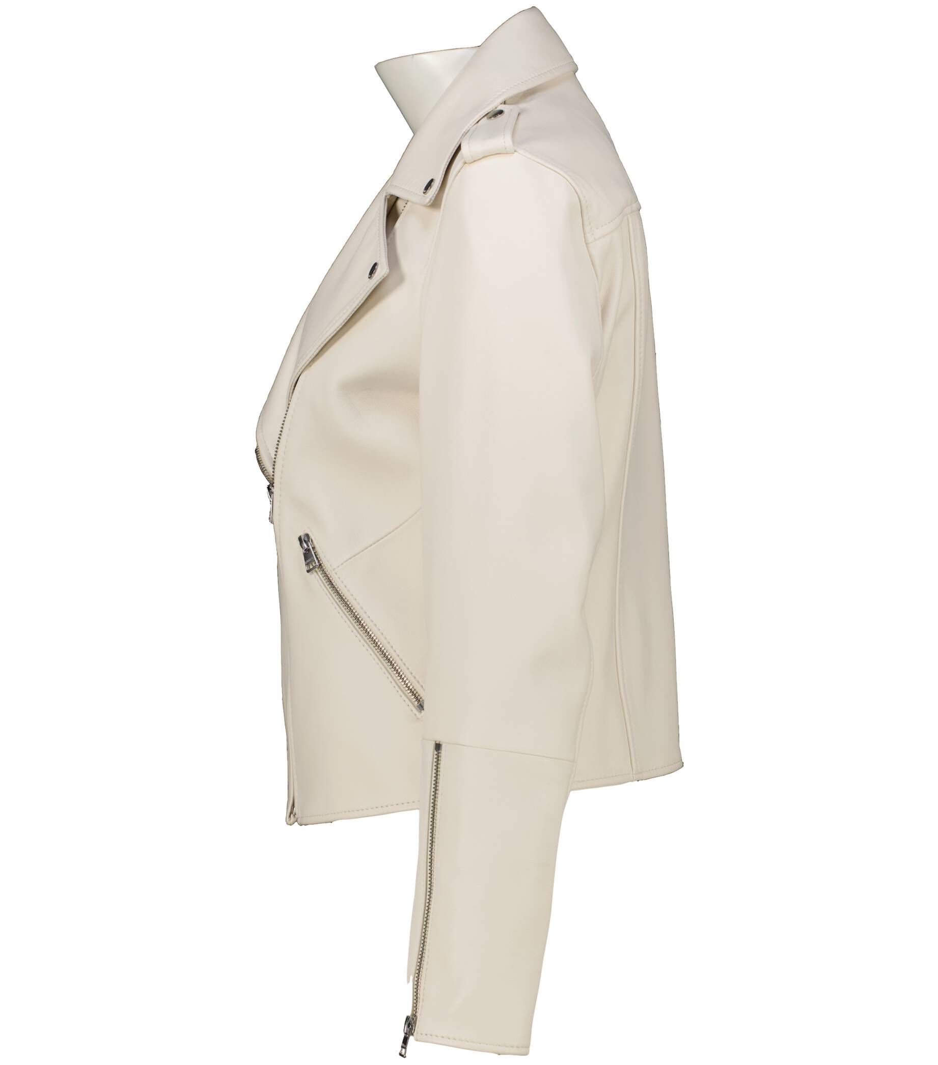 HUGO| Damen Bikerjacke aus Leder LUJANA