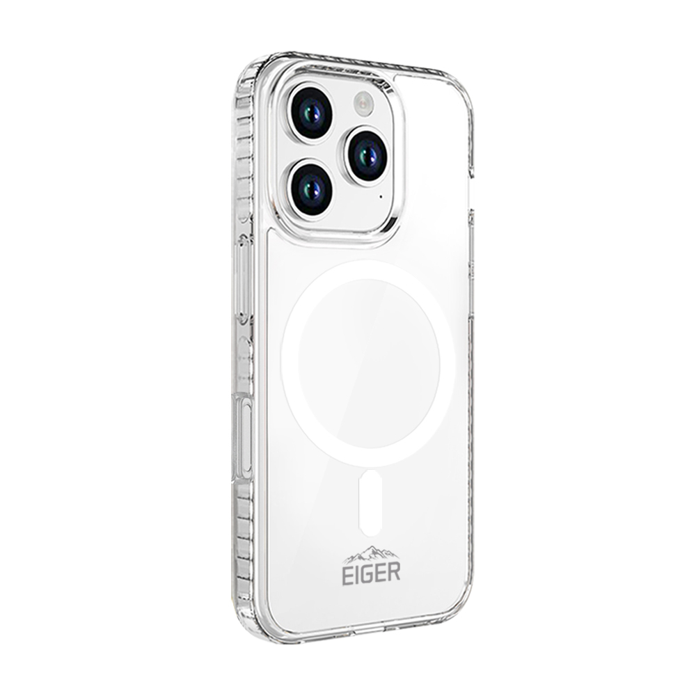 iPhone 16 Pro MagSafe Ice Grip Case Hardcase Schutzhülle (EGCA00659) - Transparent