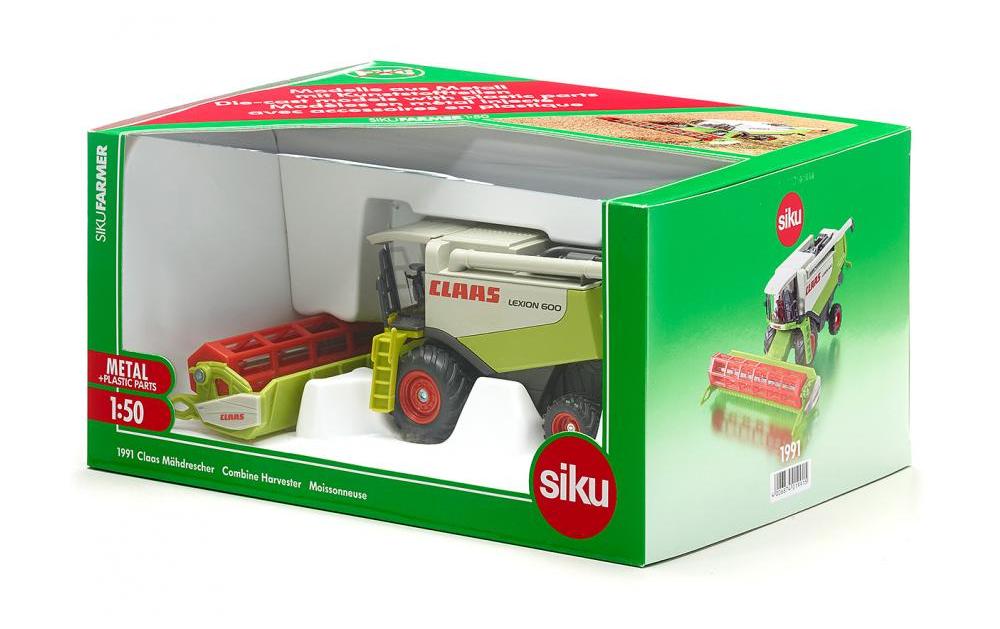 Mähdrescher Claas Lexion 600 1:50Siku Farmer Mähdrescher Modell