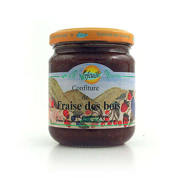 Confiture de fraise - fraise des bois