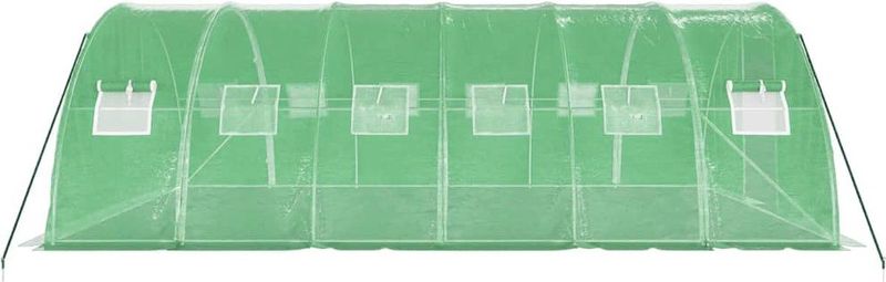 Broeikas - Ruim - Polyetheen - Stalen Frame - UV-bestendig