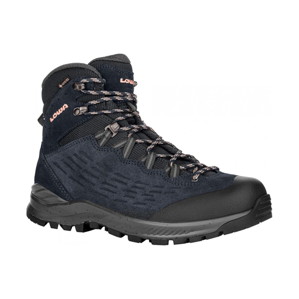 Lowa EXPLORER II GTX MID - Chaussures randonné Femme navy/rose