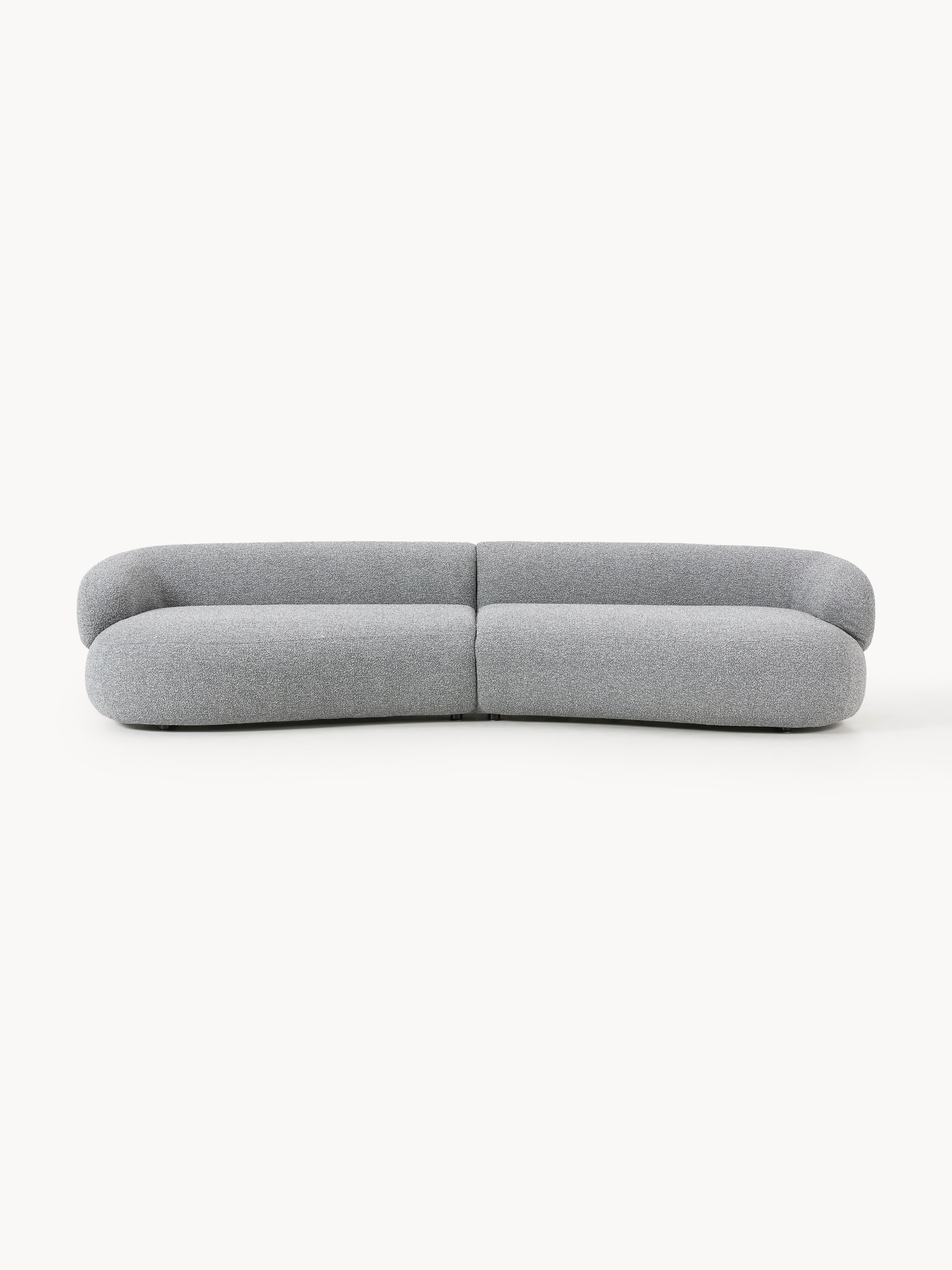 Bouclé bank Alba (4-zits)