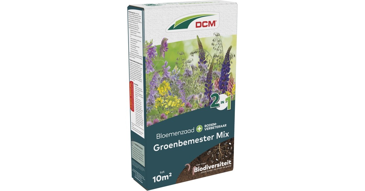 DCMGroenbemester Mix 0,545 kg zaden  (Tot 10 m²)
