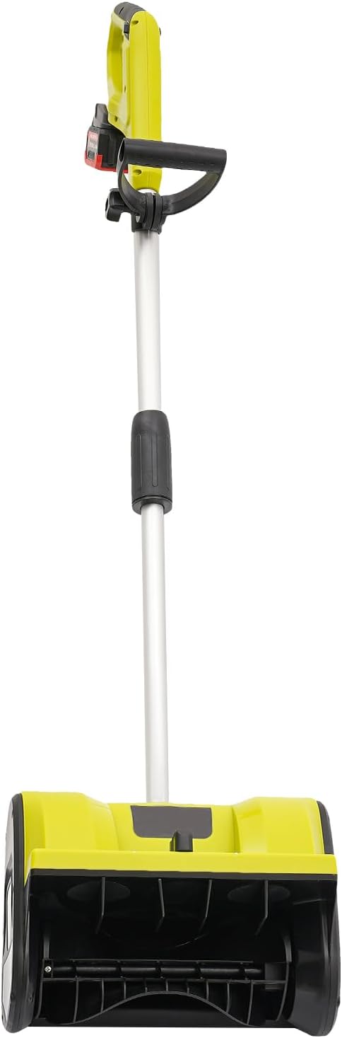 Elektrische Schneefräse 1200W 20V Schneefräse Akku 4.0Ah, 32cm Kehrbreite, Kabellose Elektro-Schneefräse Leicht & Leistungsstark für Hof, Gehweg, Einfahrt