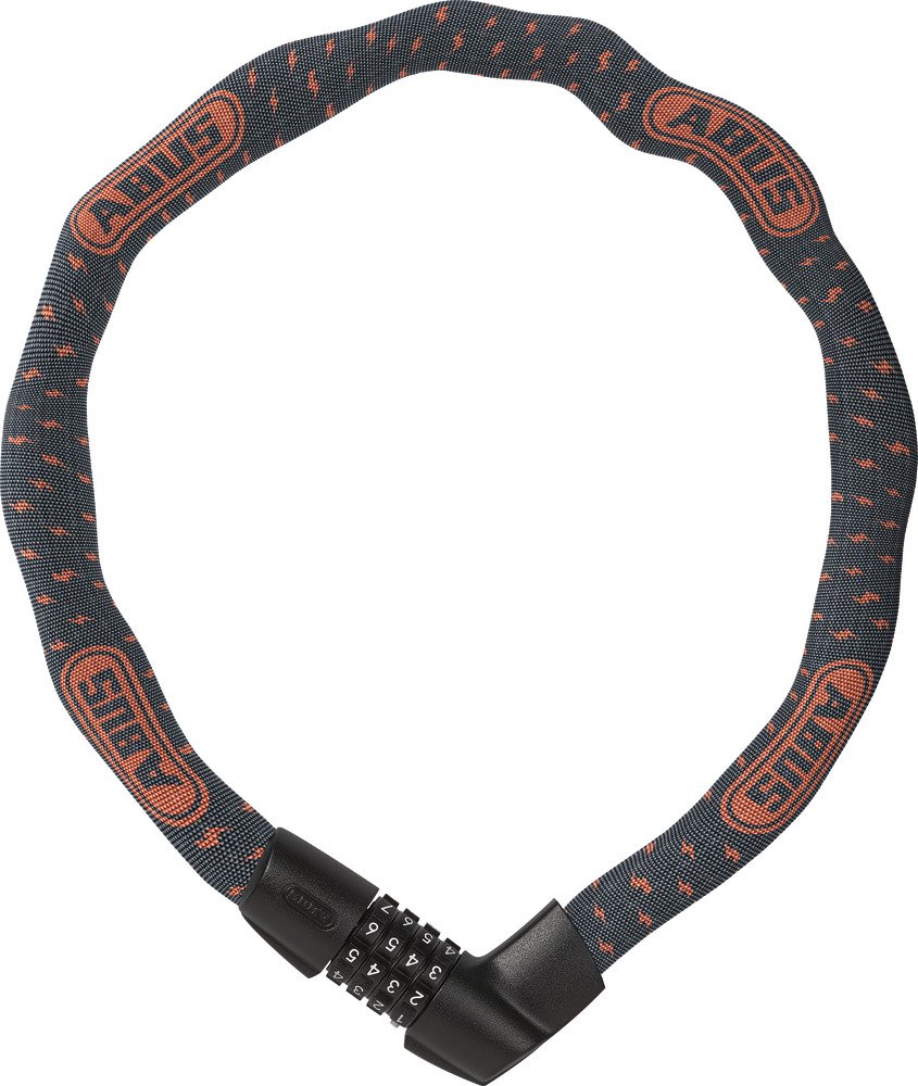 Abus Tresor 1385 Kædelås 75 cm - Grå/Orange