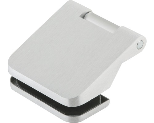 Pertura glasdeurbeslag Office Soner UV aluminium geanodiseerd zilver DIN links