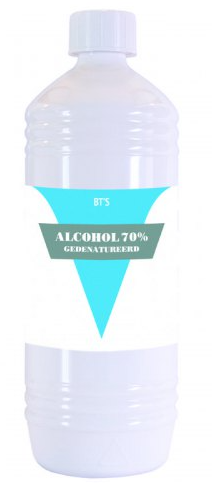 BT's Alcohol gedenatureerd 70% 1000ml