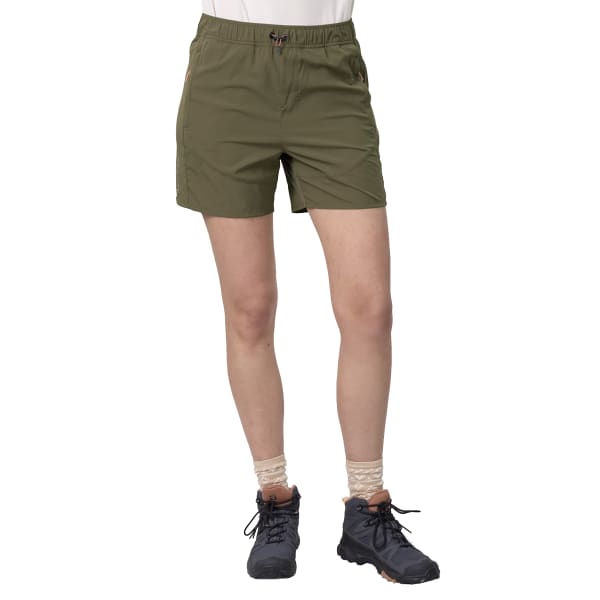 Short running KARI TRAA ANE SHORTS DARK OLIVE GREEN