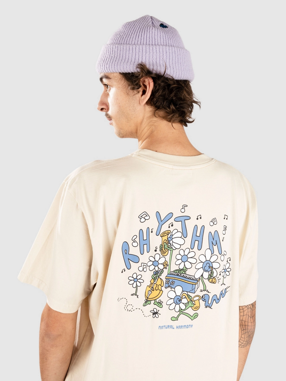 Rhythm Natural Harmony T-Shirt moonrock