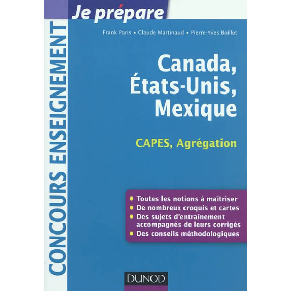 Canada, Etats-Unis, Mexique : CAPES, Agrégation · Occasion