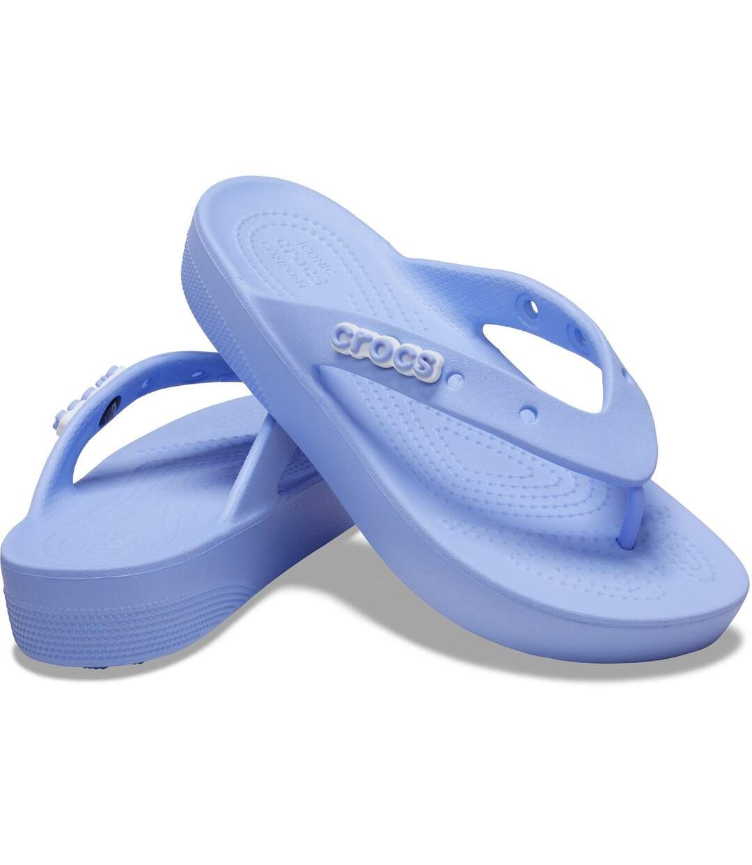 Crocs - Tongs CLASSIC PLATFORM - Femme (Bleuet) - UTFS10220