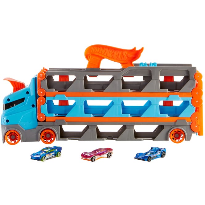 Hot Wheels City - 2 in 1 Rennbahn-Transporter