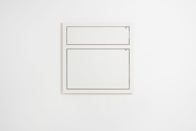 FlÃ¤pps Wandbureau|secretaresse 80x80-2 - Wit