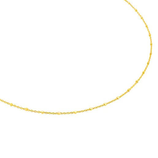 Gargantilha de ouro, corrente TOUS 40 cm