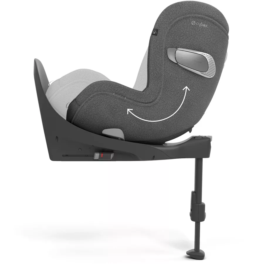 cybex PLATINUM Reboarder Sirona T I-Size Mirage Grey Plus mit Basisstation Base T