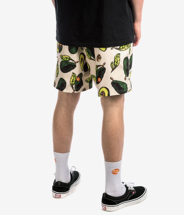 Vans Primary Print Elastic Boardshorts (antique white b)