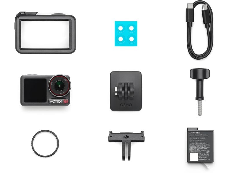 DJI Actionkamera Osmo 5 Pro Standard Combo Die Action-Cam mit revolutionärer Bildqualität