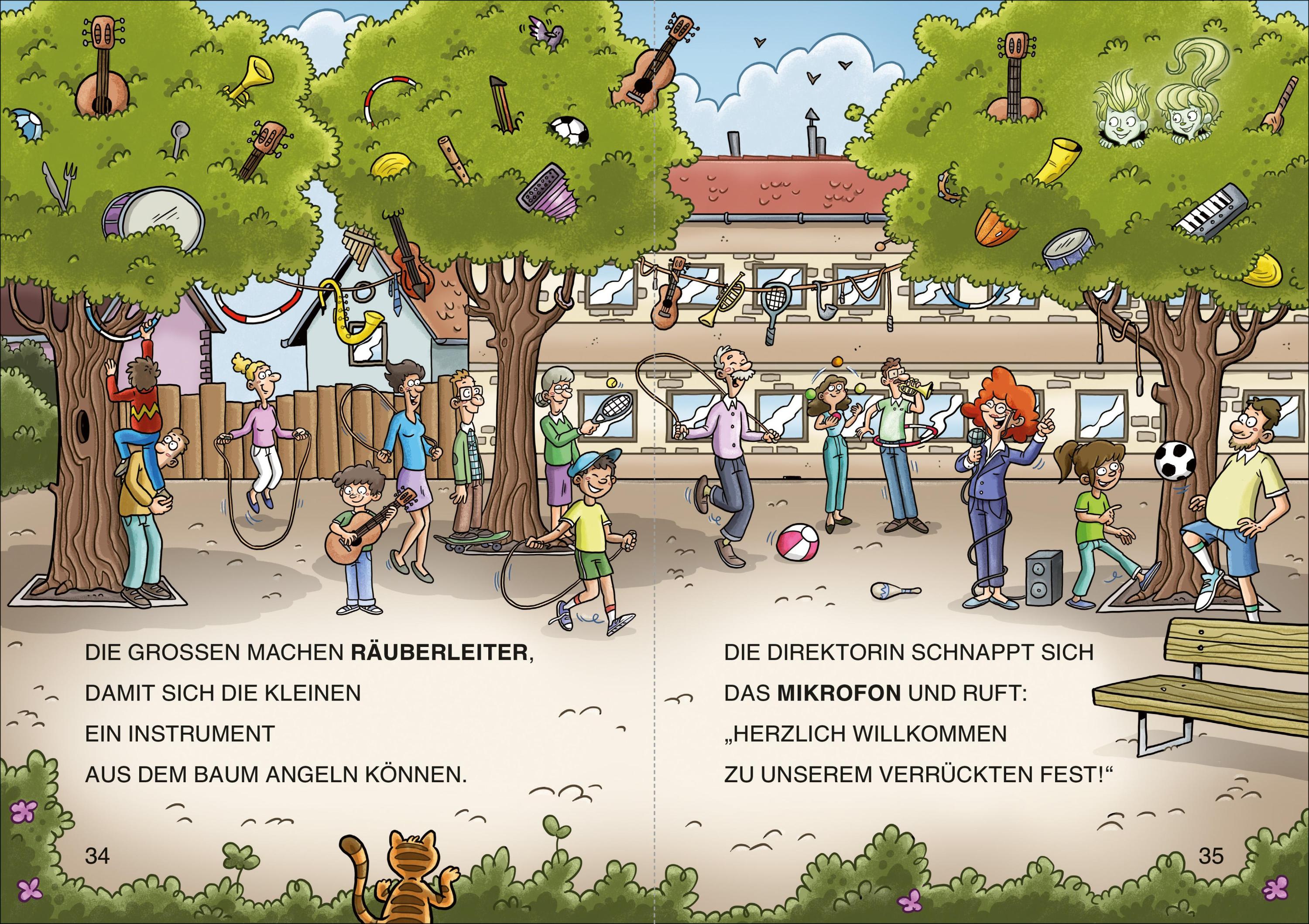 Leselöwen 1. Klasse - Ein Gespenst auf dem Schulhof (Großbuchstabenausgabe)