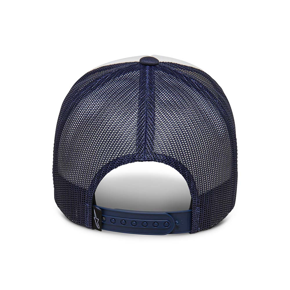 Alpinestars - Casquette Clarified Foam Trucker Blanc / Rouge / Navy