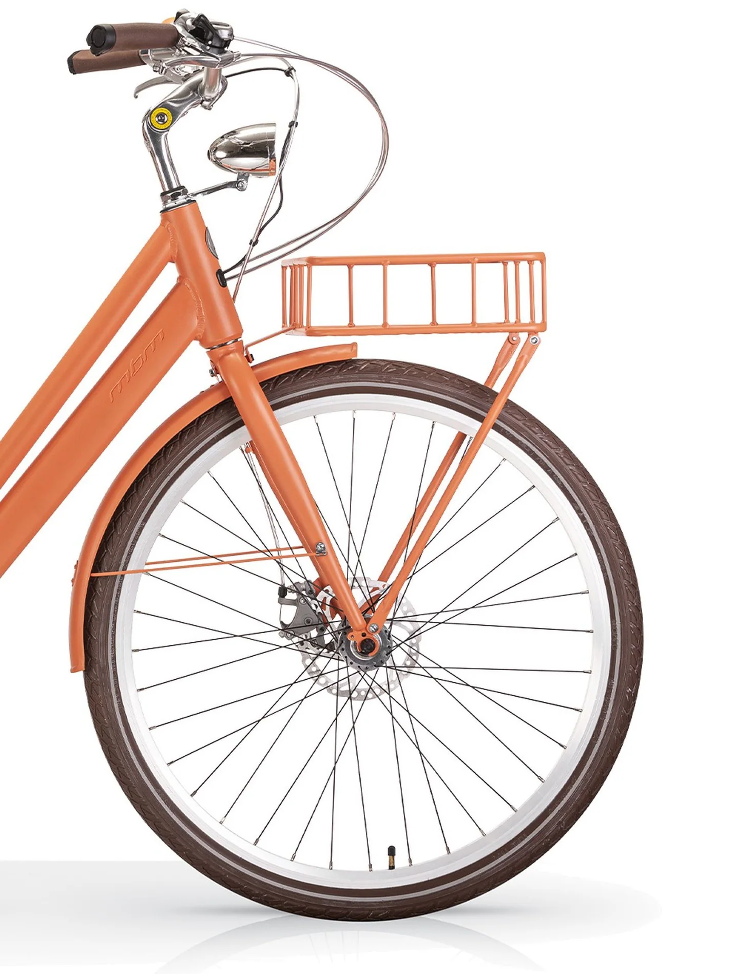 MBM Elektro-Citybike LA RUE 2.0, peach orange